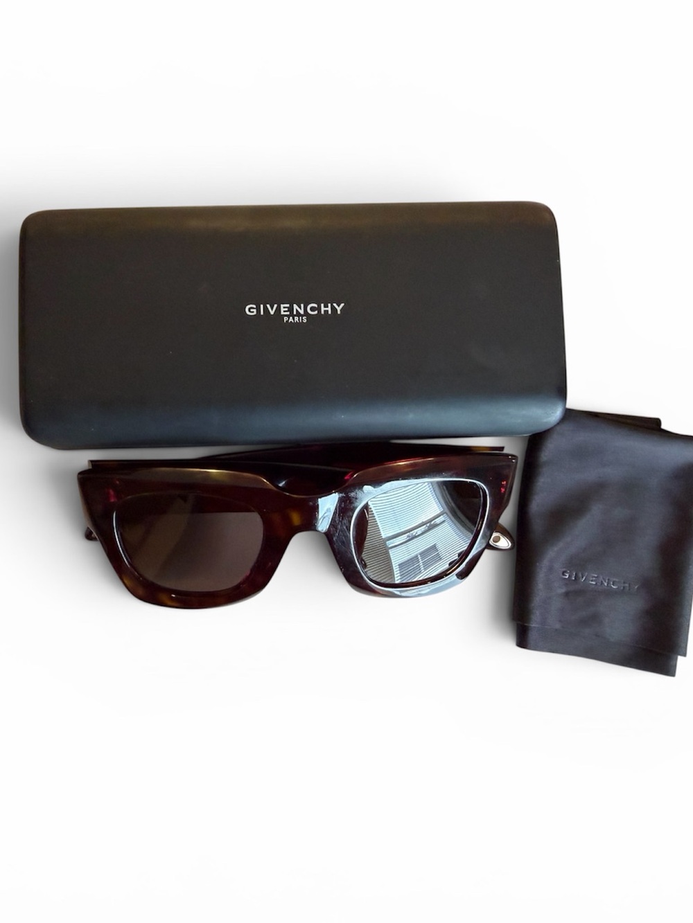 Givenchy City Sunglasses in Tortoiseshell
